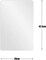 7 Pcs Plastic Placemats Matte Transparent Heat Resistant Washable Table Mats for Dining, Kitchen, 17 x 11 Inches